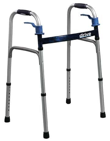 Complete Medical Mobility Products Drive Medical Walker  Folding  Adult  Trigger Release - Drive