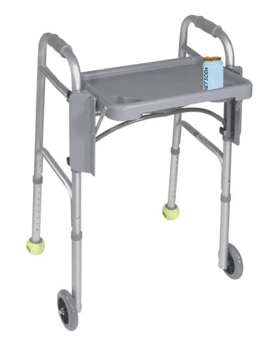 Complete Medical Mobility Products Drive Medical Walker Folding Flip Tray