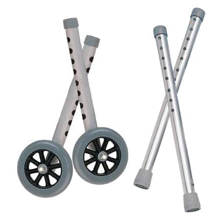 Complete Medical Mobility Products Drive Medical Walker Wheel Comb. Kit (Tall Extension Legs w/Wheels)