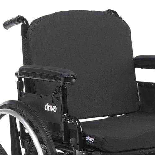 Complete Medical Wheelchairs & Accessories Drive Medical Wheelchair Back Cushion Adj Tension-Fits 16-21 w WC's