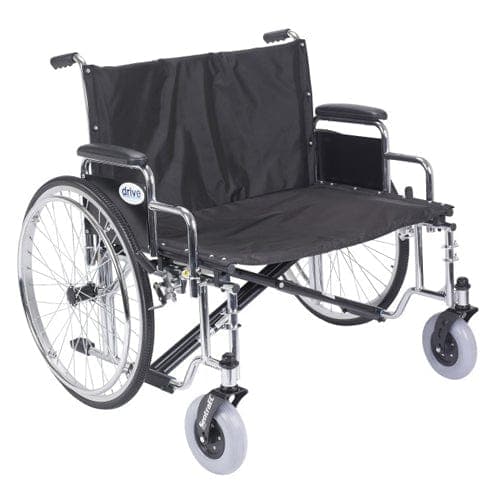 Complete Medical Wheelchairs & Accessories Drive Medical Wheelchair  Sentra Heavy Duty Extra Wide  30   Desk Arms