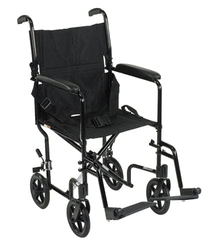 Complete Medical Wheelchairs & Accessories Drive Medical Wheelchair Transport Lightweight Black 17