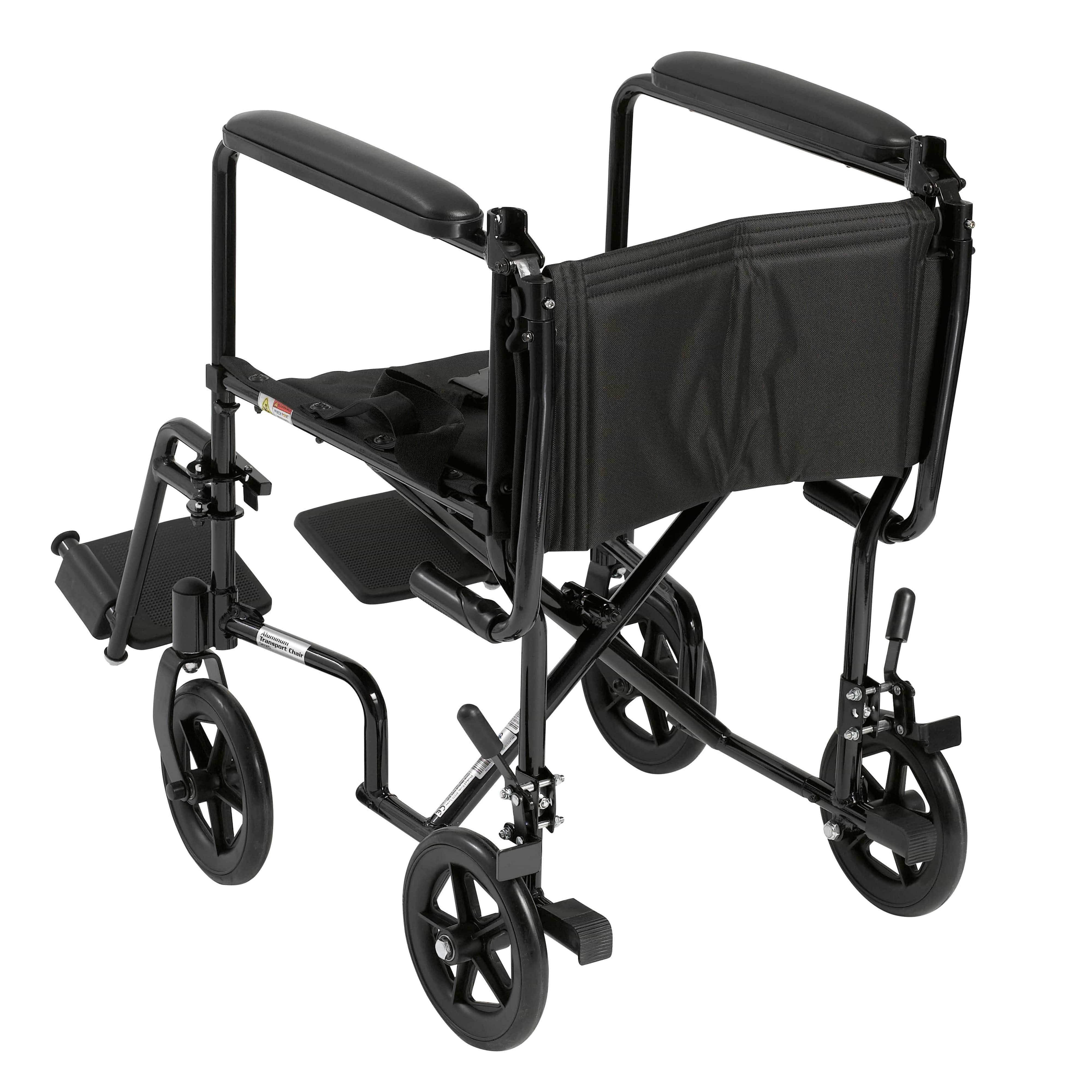 Complete Medical Wheelchairs & Accessories Drive Medical Wheelchair Transport Lightweight Black 17