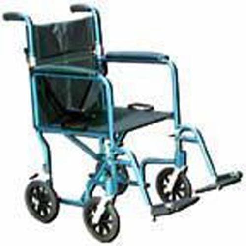 Complete Medical Wheelchairs & Accessories Drive Medical Wheelchair Transport Lightweight Blue 17