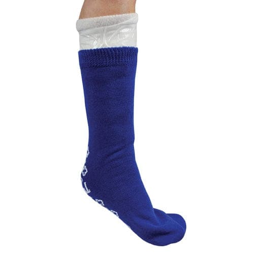 Complete Medical Casting Supplies DryCast Sock It To Me Non-Slip Cast Sock  Blue Jay Brand  Pair