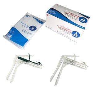 Complete Medical Physician Supplies Dynarex Corporation Plastic Disposable Vaginal Speculum- Large Pk/10