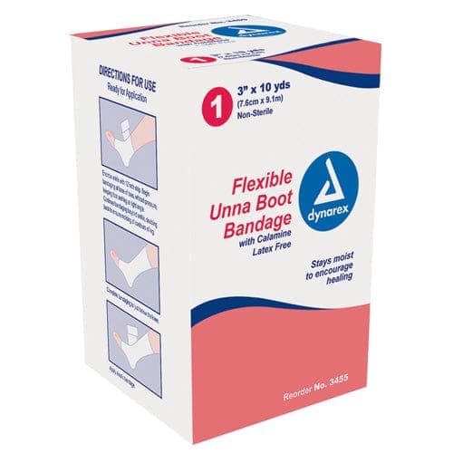 Complete Medical Wound Care Dynarex Corporation Unna Paste Bandage 3  X 10 w/Calamine