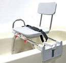 Complete Medical Bath Care Eagle Health Supplies Snap-N- Save Sliding Tub-Mount Transfer Bench w/Swivel Seat