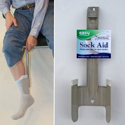 Complete Medical Aids to Daily Living Easy To Use Products Sock Horse Sock Aid Aid