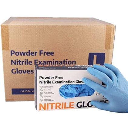 Complete Medical Physician Supplies Emerald Prof Prot Products Nitrile Exam Gloves 10 bxs/case  Large