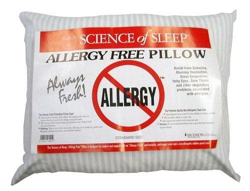 Complete Medical Back & Neck Therapy Encompass Group Allergy-Free Pillow Standard 15.5  x 23