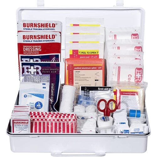 Complete Medical Emergency & First Aid Products Ever Ready First Aid & Med First Aid Kit  50 Person Plastic Case