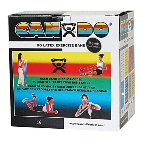 Complete Medical Exercise & Physical Therapy Fabrication Ent Cando Band  Non-Latex Black  X-Heavy  25 Yard