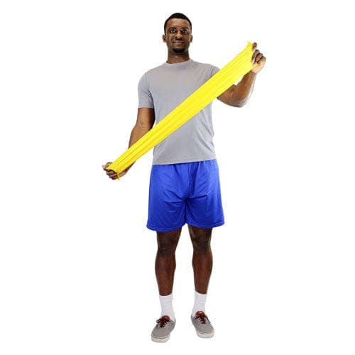 Complete Medical Exercise & Physical Therapy Fabrication Ent Cando Band  Non-Latex Yellow  X-Light  25 Yard