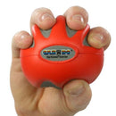 Complete Medical Exercise & Physical Therapy Fabrication Ent CanDo Digi-Squeeze Hand Exer Red  Med Size  Light Strength