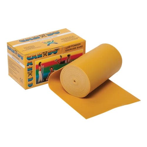 Complete Medical Exercise & Physical Therapy Fabrication Ent Cando Exercise Band Gold XXX-Heavy 6-Yard Roll