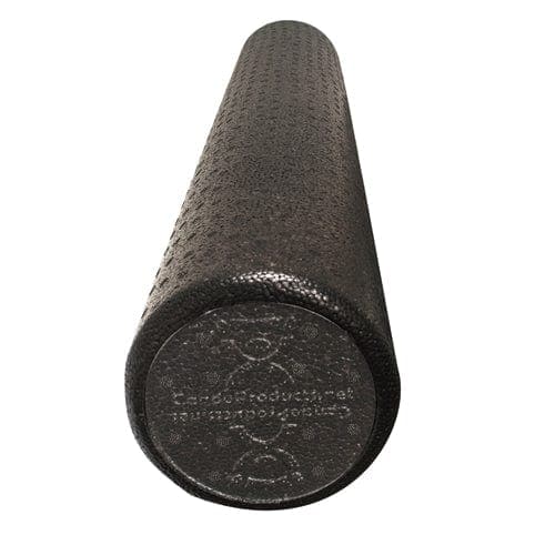 Complete Medical Exercise & Physical Therapy Fabrication Ent CanDo Foam Roller Black Compos Extra Firm  Round  6  x 36