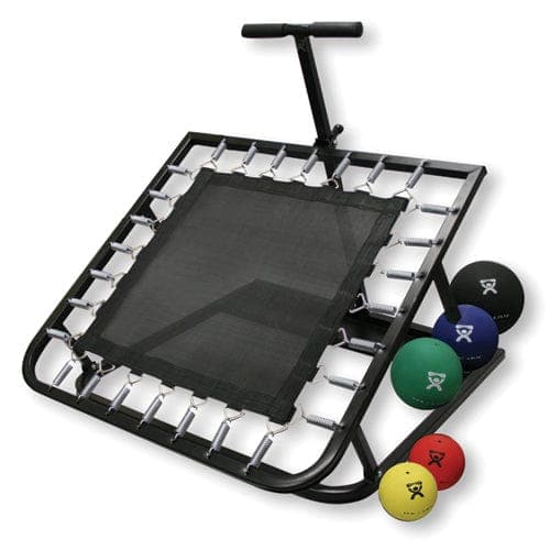 Complete Medical Exercise & Physical Therapy Fabrication Ent Cando Rectangle Rebounder w/5 PT Balls