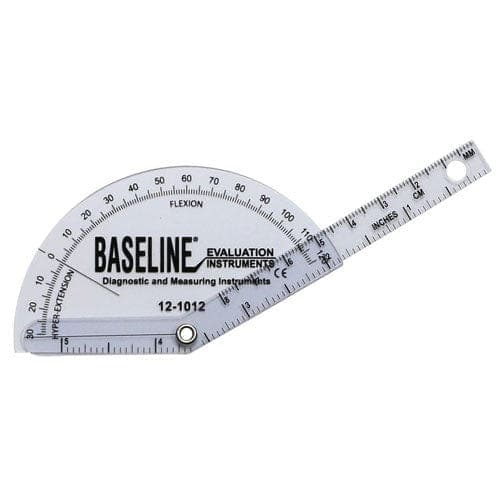 Complete Medical Physical Therapy Fabrication Ent Finger Goniometer  Baseline Plastic  Flexion/Hyper-Extensn