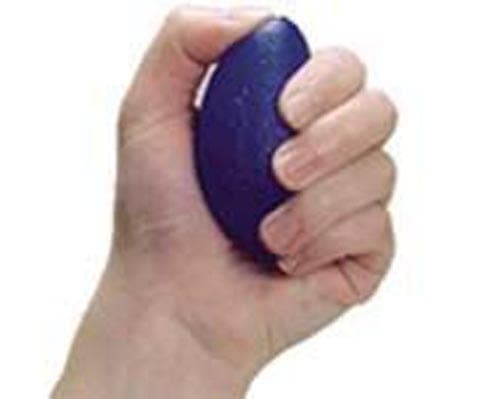 Complete Medical Exercise & Physical Therapy Fabrication Ent Hand Eggsercizer-Firm (Plum)