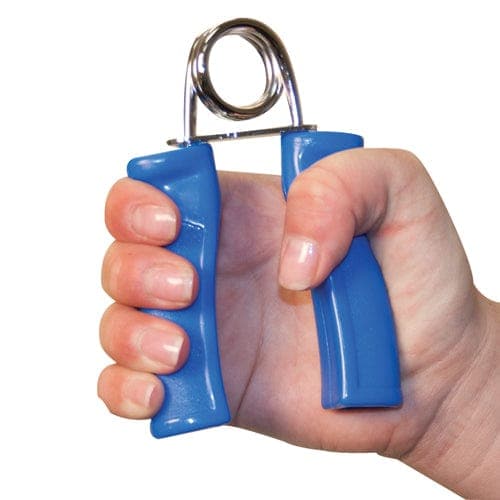 Complete Medical Exercise & Physical Therapy Fabrication Ent Hand Exercise Grips - Blue Hard  (Pair)