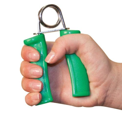 Complete Medical Exercise & Physical Therapy Fabrication Ent Hand Exercise Grips - Green Medium  (Pair)