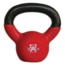 Complete Medical Exercise & Physical Therapy Fabrication Ent Kettlebell Vinyl Coated Weight Red  7.5lb  8  Diameter