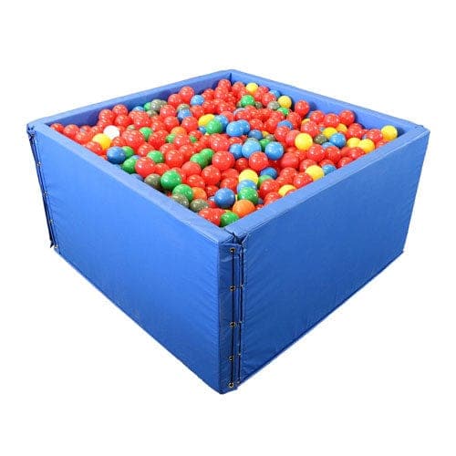 Complete Medical Pediatric Special Needs Fabrication Ent Panel Sided Ball Pit 10' x 10' w/9000 Large Balls