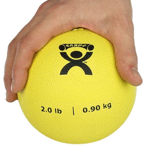 Complete Medical Exercise & Physical Therapy Fabrication Ent Plyometric Rebounder Ball 2 lb. Yellow  5  Diameter