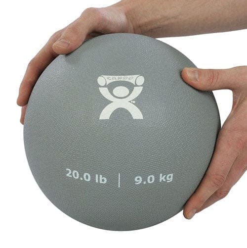 Complete Medical Exercise & Physical Therapy Fabrication Ent Plyometric Rebounder Ball 20 lb. Silver   9  Diameter