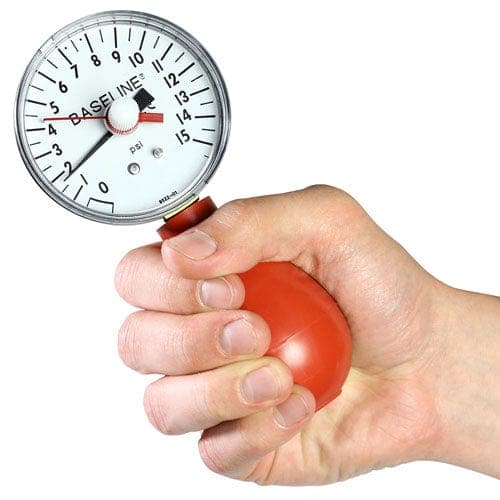 Complete Medical Physical Therapy Fabrication Ent Pneumatic 15 PSI Squeeze-Bulb Dynamometer