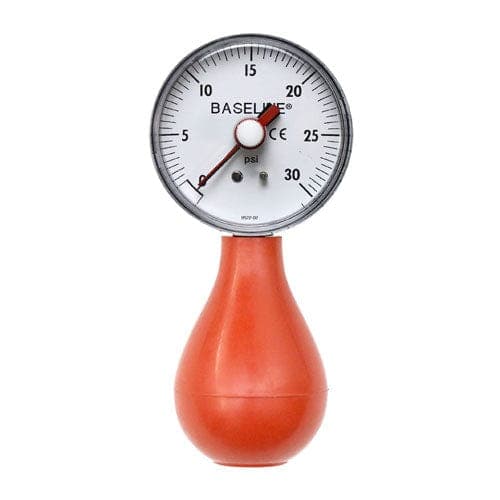 Complete Medical Physical Therapy Fabrication Ent Pneumatic 30 PSI Squeeze-Bulb Dynamometer