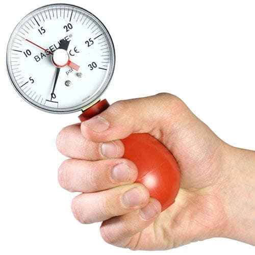 Complete Medical Physical Therapy Fabrication Ent Pneumatic 30 PSI Squeeze-Bulb Dynamometer