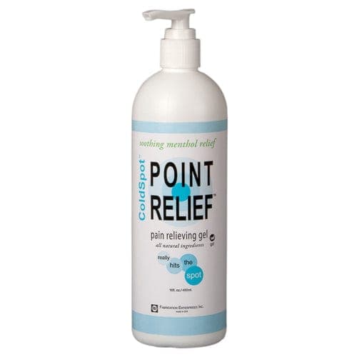 Complete Medical Massage Therapy Fabrication Ent Point Relief ColdSpot Pain Relief Gel  16oz Pump