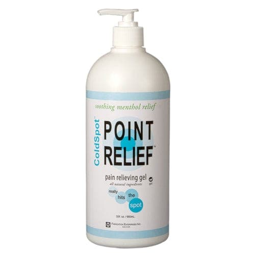 Complete Medical Massage Therapy Fabrication Ent Point Relief ColdSpot Pain Relief Gel  32oz Pump