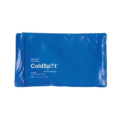 Complete Medical Hot & Cold Therapy Fabrication Ent Reusable Heavy Duty Cold Pack  Half 7  x 11  Blue Vinyl