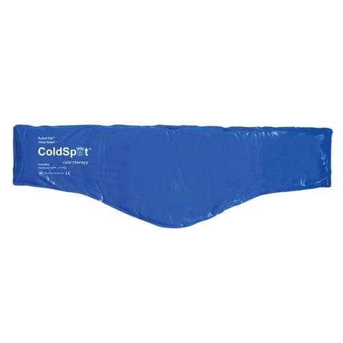 Complete Medical Hot & Cold Therapy Fabrication Ent Reusable Heavy Duty Cold Pack  Neck 6  X 23  Blue Vinyl