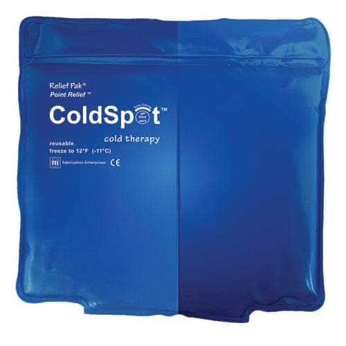 Complete Medical Hot & Cold Therapy Fabrication Ent Reusable Heavy Duty Cold Pack  Quarter 5 x7  Blue Vinyl