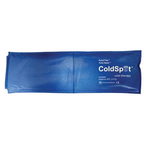 Complete Medical Hot & Cold Therapy Fabrication Ent Reusable Heavy Duty Cold Pack  Throat 3 x11  Blue Vinyl