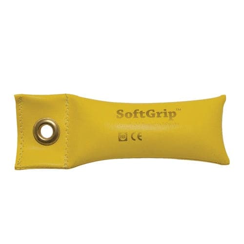 Complete Medical Exercise & Physical Therapy Fabrication Ent SoftGrip Hand Weight 1lb  Yellow