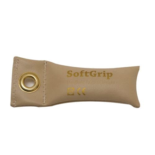 Complete Medical Exercise & Physical Therapy Fabrication Ent SoftGrip Hand Weight .5 lb  Tan