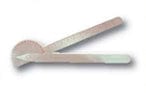 Complete Medical Physical Therapy Fabrication Ent Stainless Steel 6  Goniometer 180 Dg X 5 Dg