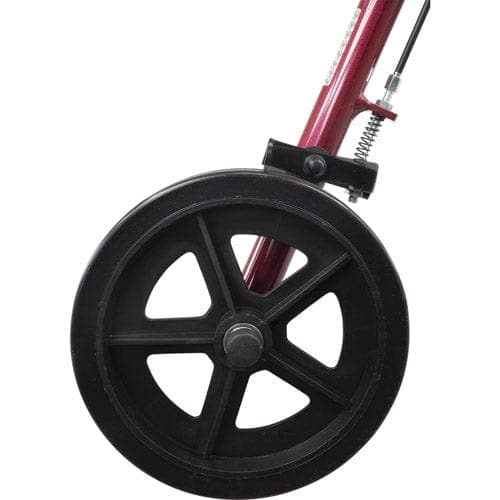 Complete Medical Mobility Products Free2Go Mobility Products Free2GoTM Rollator Burgundy Toilet Seat  Walker  Frame