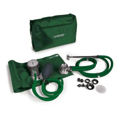 Complete Medical Blood Pressure Graham-Field Health Blood Pressure/Sprague Combo Kit  Hunter Green