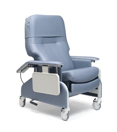 Complete Medical Patient Chairs Graham-Field Health Deluxe Clinical Care Recliner Blue Ridge