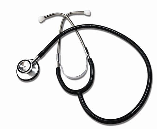 Complete Medical Stethoscopes Graham-Field Health Dual Head Black Stethoscope 22