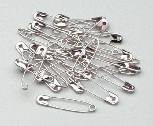 Complete Medical Convalescent Care Graham-Field Health Safety Pins #1  Bx/1440