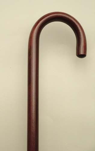 Complete Medical Mobility Products Harvy Surgical Supply Wood Cane 1 x36  Mahogany