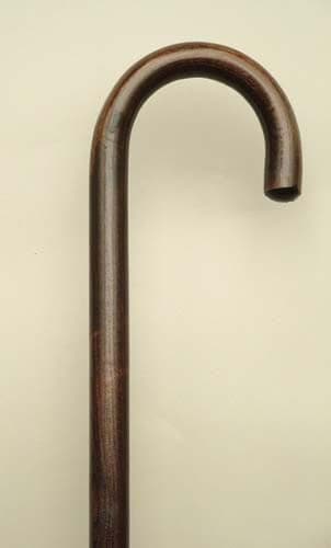 Complete Medical Mobility Products Harvy Surgical Supply Wood Cane 1 x36  Walnut