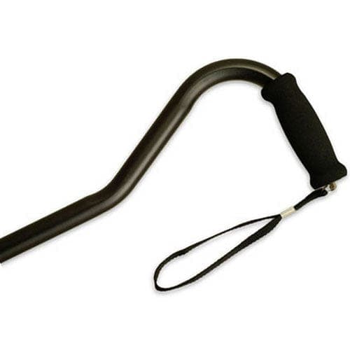 Complete Medical Mobility Products Hermell Products Bariatric Offset Cane  Black